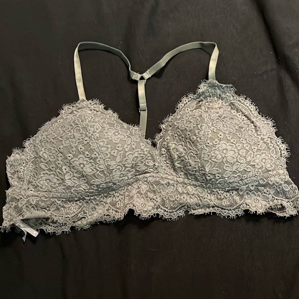 Aerie- dark gray bralette- size XL